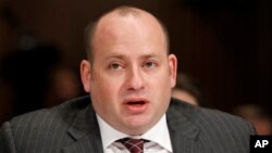 대니얼 글레이저 재무부 테러금융담당 차관보. (자료사진)
