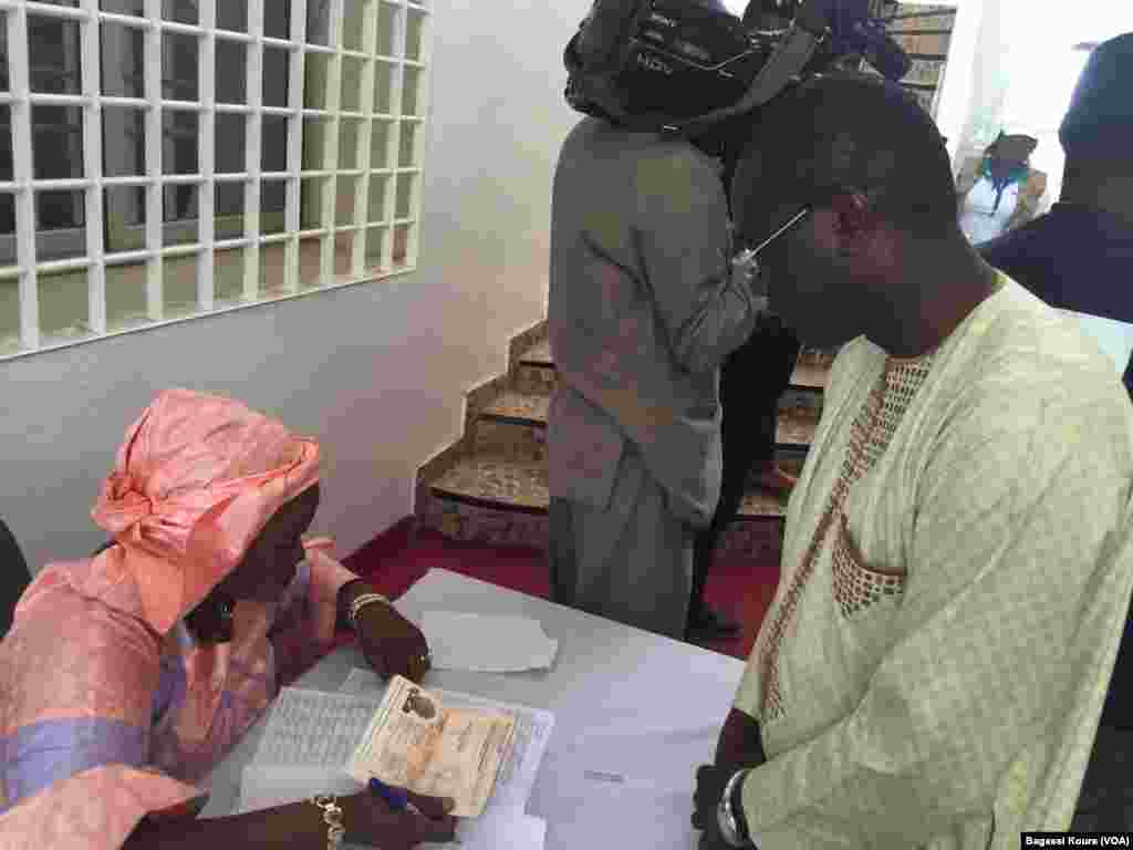 Second tour de la présidentielle à Niamey, Niger, le 20 mars 2016.