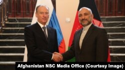  نیکولای پتروشف، مشاور امنیت ملی روسیه، به دعوت محمدحنیف اتمر، به کابل سفر کرده است