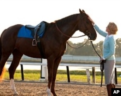 Diane Lane in a scene from "Secretariat"