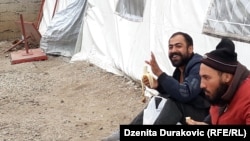 Bosnia and Herzegovina -- Migrants in the Vucjak camp near Bihac, November 9, 2019.