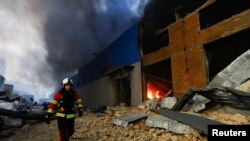 Ռուսական հրթիռային հարձաման հետևանքները Կիևում