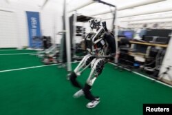 Humanoid robot developed at UCLA in Los Angeles, CA