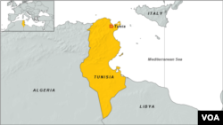 Tunisia map