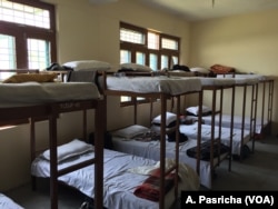 The dormitories of the Tibetan Reception Center, meant to accommodate nearly 500, are mostly empty these days.
