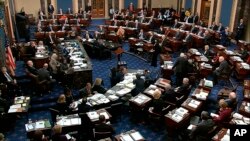 22일 미국 의회에서 도널드 트럼프 대통령 탄핵 심리가 진행되고 있다. 