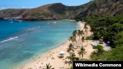 Hanauma Bay in Hawaii