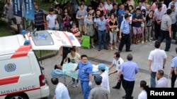 Ledakan di bengkel mobil di China