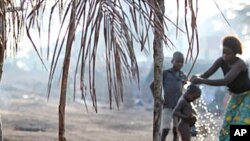 Des réfugiés angolais 