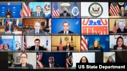 인신매매 퇴치를 위한 미국 범정부 태스크포스 연례회의가 25일 화상으로 열렸다.