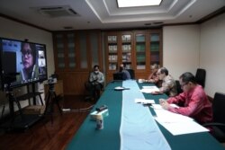 Jumpa pers secara virtual Kementerian Luar Negeri, Rabu, 6 Mei 2020. (Foto: Humas Kementerian Luar Negeri)