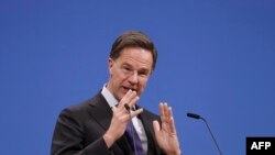 Генеральный секретарь НАТО Марк Рютте. Брюссель, 3 февраля 2025 г. 