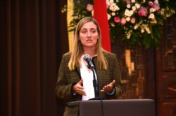 Carolina Madeleine dari Universitas Alicante, Spanyol. (Foto: Humas UIN)