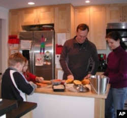 The Stokes are also teaching energy-saving habits to their children, 9-year-old Ryker and 8-year-old Lee.