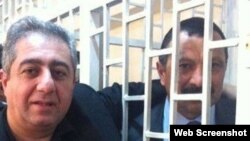 Tofiq Yaqublu və Qubad İbadoğlu (arxiv fotosu) 