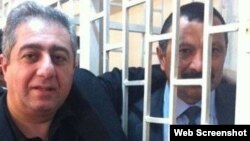 Tofiq Yaqublu və Qubad İbadoğlu (arxiv fotosu) 