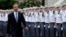 President Barack Obama arrives to deliver the commencement address to the U.S. Military Academy at West Point's Class of 2014 in West Point, N.Y., May 28, 2014.
