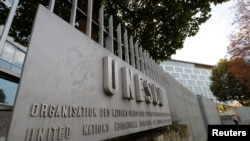 Markas Besar Organisasi Pendidikan, Ilmu Pengetahuan dan Kebudayaan Perserikatan Bangsa-Bangsa (UNESCO) di Paris, Perancis, 4 Oktober 2017.(Foto: dok).