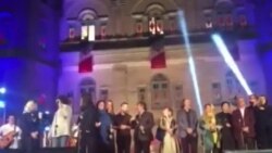 اجرای تصنیف "سپیده" توسط گروه پالت در هجدهمین جشن خانه سینما