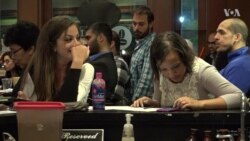 Cafe Hosts Muslim Debate Watching Party