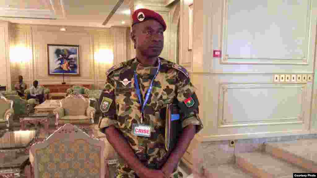 Général de brigade Gilbert Diendéré du Burkina Faso