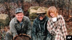 We’d guess that it was one of the men, not the girl, who bagged this gobbler, but kids who do can get a lovely certificate in Missouri.