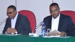 ፈጻሚ ስራሕ ኢህወዴግ ኣብ ክልል ኦሮምያን ዞባ ሰሜን ጎንደርን ብዛዕባ ዝተፈጥረ ህውከት ዘትዩ