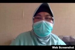 Tim Pakar Satgas Penanganan COVID-19 Dr Erlina Burhan (screenshot)