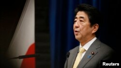 Perdana Menteri Jepang Shinzo Abe.