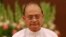 FILE - Myanmar's President Thein Sein, shown in Naypyitaw Aug. 8, 2014, has pledged to have cease-fire pacts with all ethnic groups before leaving office in 2015. 