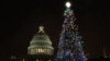 US Capitol Christmas Tree Lit By US House Speaker, Boise Schoolgirl