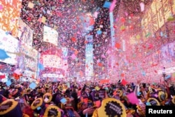 New Year celebrations in Times Square