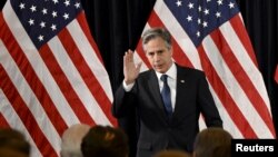 US Secretary of State Antony Blinken visiting Helsinki