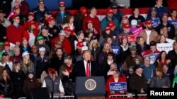 Donald Tramp na mitingu u Viskonsinu