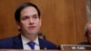 资料照：共和党联邦参议员鲁比奥（Sen. Marco Rubio, R-FL）2018年7月25日在听证会上发言。