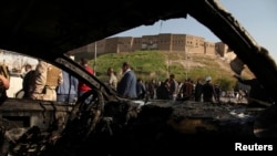 Iroq Kurdistonining Irbil shahrida bomba portladi