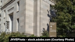 美国司法部一角(资料照片)。