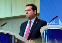 Notis Mitarachi di Brussels, 9 Juni 2021. (John Thys, Pool via AP)