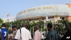 Le Palais de la Justice à Dakar, Sénégal, 20 juillet 2015.