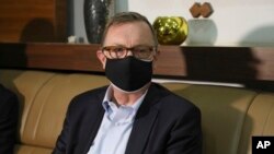 Utusan Khusus AS untuk Tanduk Afrika Jeffrey Feltman di Khartoum, Sudan, 25 Oktober 2021. (Foto: AP)