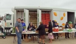 Aktivitas Bank Makanan di Dallas. (Foto: Instagram)