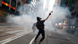 香港星期六（11月2日）多处地点爆发抗议。