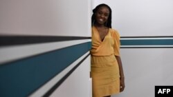 La réalisatrice kényane Wanuri Kahiu au Festival de Cannes en France, le 8 mai 2018.