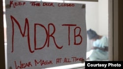 A young patient with potentially fatal MDR-TB sits in isolation in a hospital in South Africa. (Photo: D.Taylor)