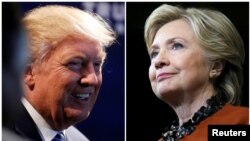 Kaadhimamaa paartii Ripublikaanii, Donaald Traampii fi kaadhimamtuu paartii Dimookiraatii, Hilarii Kilinton