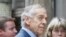 FILE - "60 Minutes" correspondent Morley Safer arrives for Walter Cronkite's funeral at St. Bartholomew's Church on Park Avenue in New York, July 23, 2009. Safer died in May 2016.