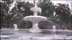 Températures polaires et neige sur une partie des Etats-Unis (vidéo)