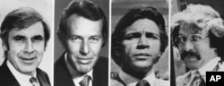 Leo J. Ryan D- California, and three newsmen were killed in an ambush in northern Guyana after visiting the jungle headquarters of Jim Jones controversial religious sect in 1978.