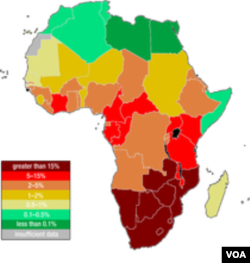 ​የአፍሪካ የኤችአይቪ/ኤድስ ሥርጭት