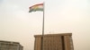 FILE - The parliament building of Iraq's Kurdistan Region is seen in Irbil, northern Iraq, Oct. 29, 2017.